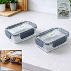 Airtight Sealed Food Storage Container Set (2 Pc Set 350 Ml Approx)