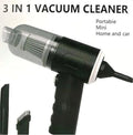 3-in-1 Mini Vacuum Cleaner Powerful, portable &amp; perfect for home or car cleaning