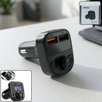 Wireless Car Charger With Dual Usb Fast Charging Ports 1 Pc