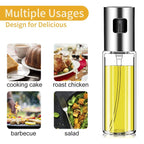 Oil Sprayer Dispenser Oil Versatile Glass Spray Bottle For Cooking Multi Use Bottle